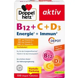 Doppelherz B12 + C + D3 Depot 100 ST