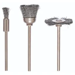 Bosch Mini-Bürsten-Set Mini-Bürsten-Set, 3-tlg. - 2609256554