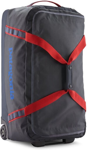 Patagonia Black Hole Wheeled Duffel 2024-100l-Smolder Blue W/amanita Red (Smre)