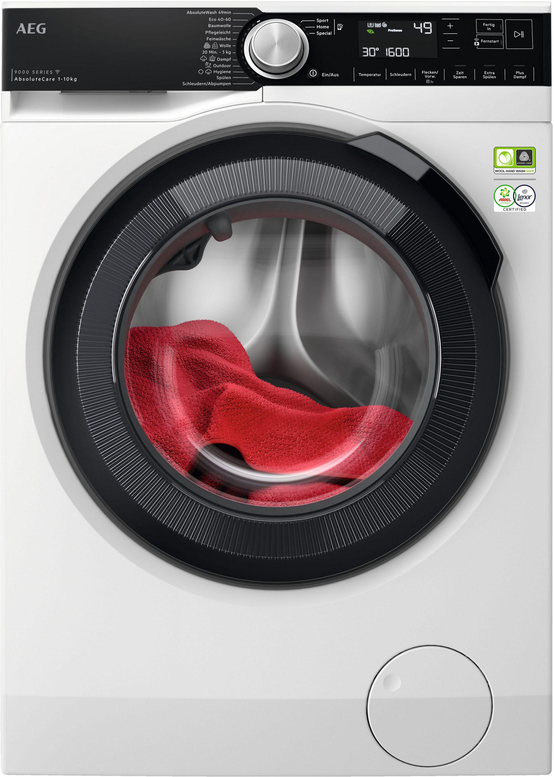 AEG 9000 AbsoluteCare WiFi / 10 kg LR9W80600 Weiß