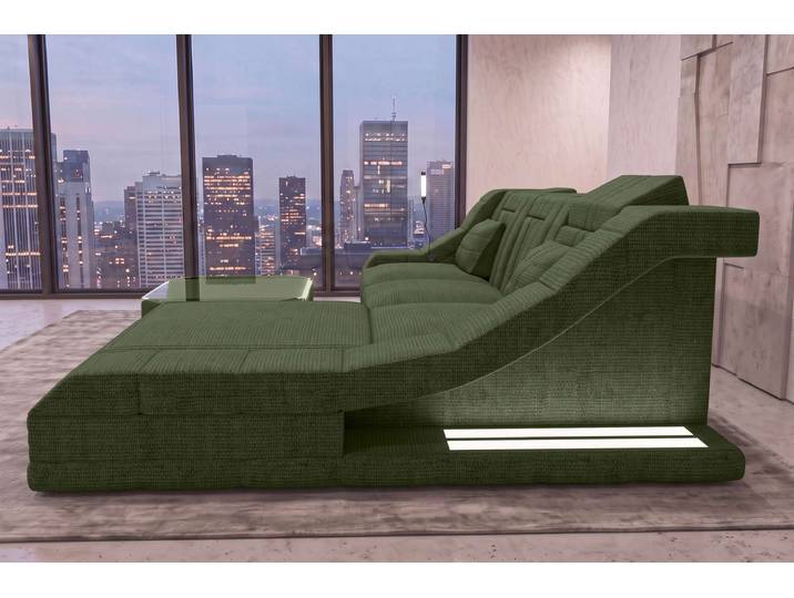 Ecksofa Turino L Form Stoffsofa