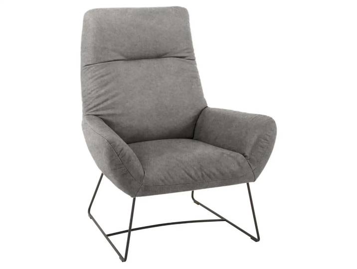 Sessel Berlin Basic Candy / Farbe: Stone / Material: Stoff Basic