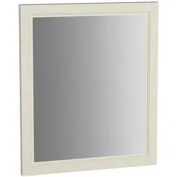 VitrA Valarte Flachspiegel 62215 595x30x700mm, Wandmontage, Korpus elefenbein matt, Dekor