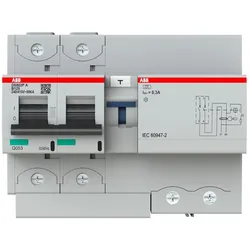 ABB DS802P-B125/0.3A FI/LS-Kombination Icu=50 kA, 240/415V AC Icu=50kA, 240/415V AC 2CCG001310R0001