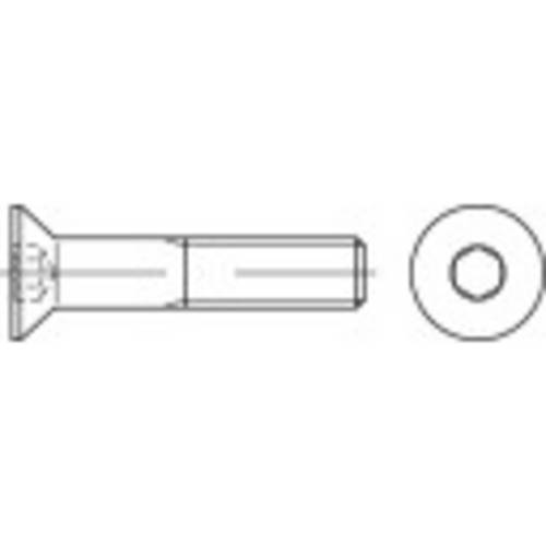 TOOLCRAFT 148625 Senkschrauben M4 30mm Innensechskant Stahl galvanisch verzinkt 500St.