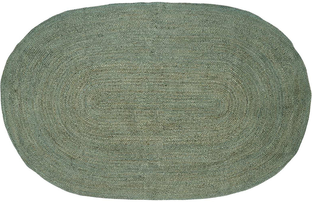 17 Stories Area Rug Olive Green Oval 17'1" x 25'5"