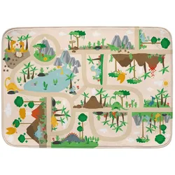 Achoka, Spielteppich + Spielmatte, Dinoworld Spielmatte, 100x150cm (150 x 100 cm)