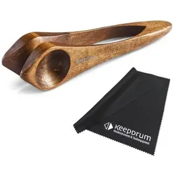 Heritage Musical  Spoons Heritage Musical Spoons Musiklöffel medium Braun mit Tuch (Perkussion), Perkussion, Braun