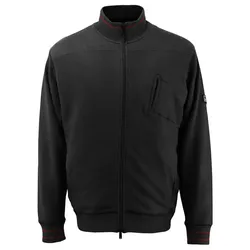 Sweatjacke "CHANIA" Frontline schwarz - M - schwarz