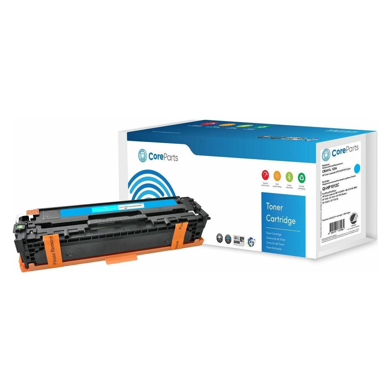 CoreParts Toner Cyan CB541A (C) (QI-HP1012C)