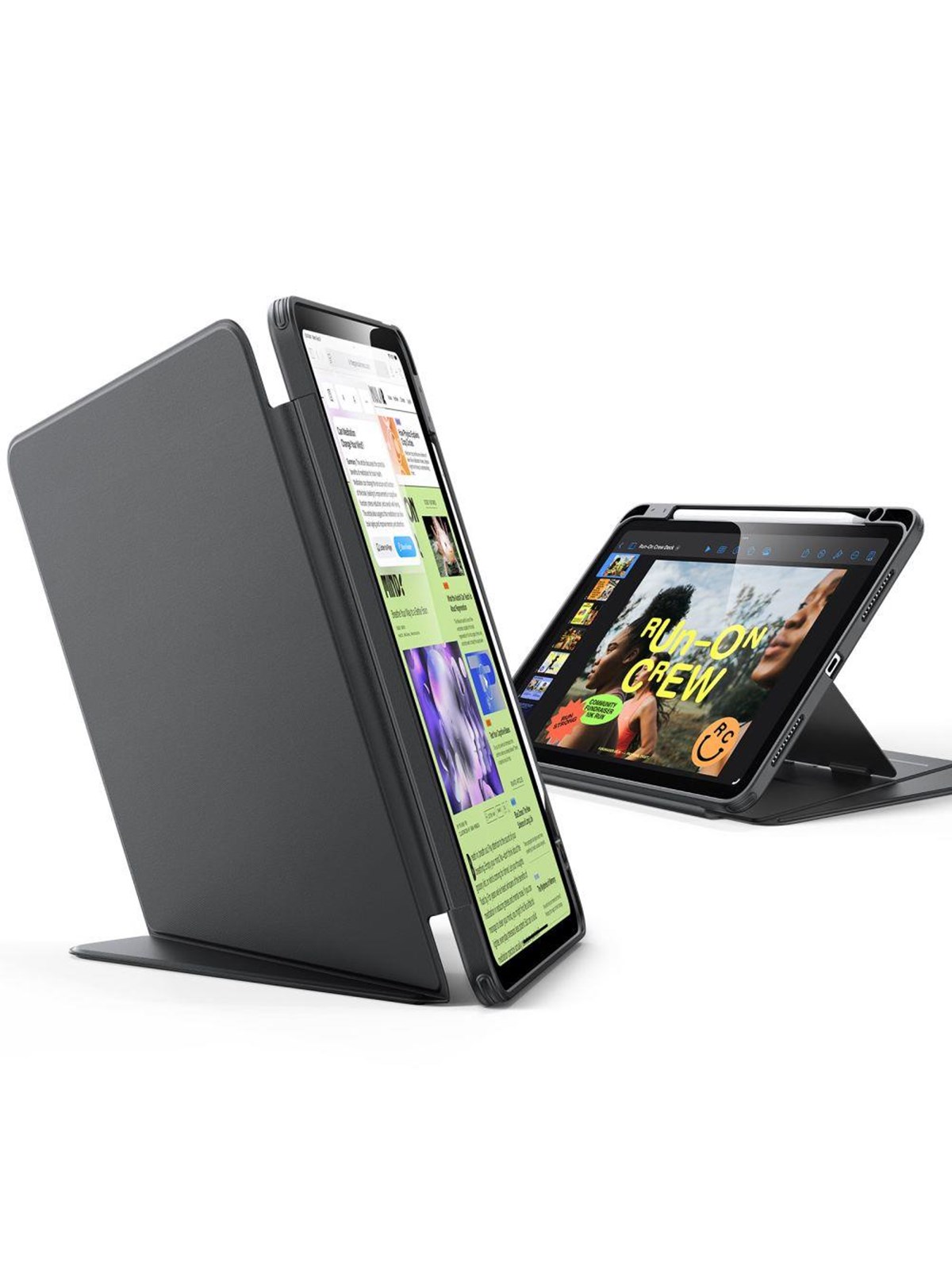 ESR Flip Hybrid Case for iPad 10.9" (2020/2022) / 11" (2024/2025/2026) - Black