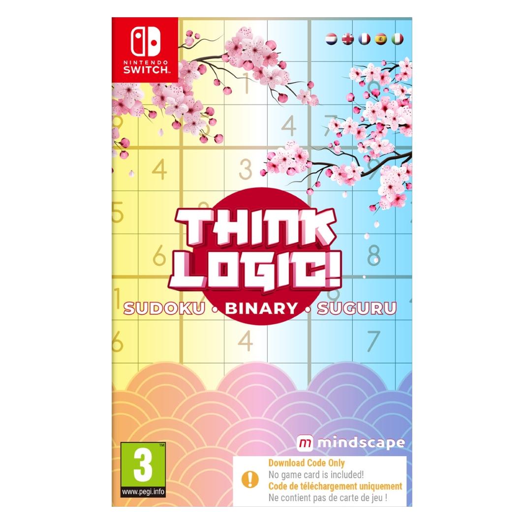 Mindscape Think Logic! Sudoku - Binary - Suguru (Code-in-a-box) (Switch) (1252205)