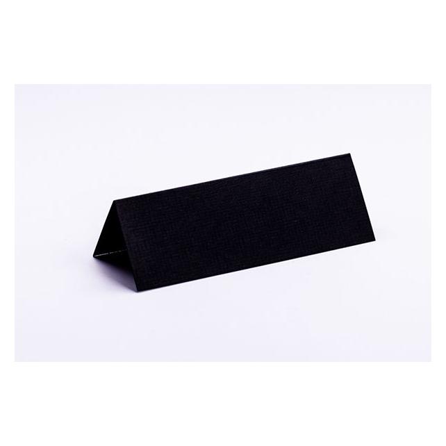 Hobby2you Bordkort 10x7cm sort tekstureret 10stk. (10x) (5700130140953)