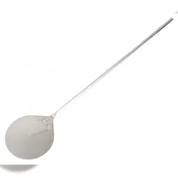 Chefgastro Edelstahl Pizzaschaufel Rund Eben 23-142 BxT 230x230mm