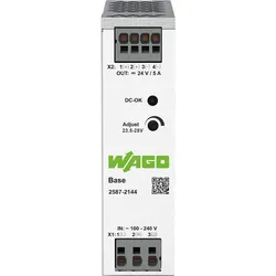 Primär getaktete Stromversorgung; Base; 1-phasig; DC 24V; 20 A WAGO
