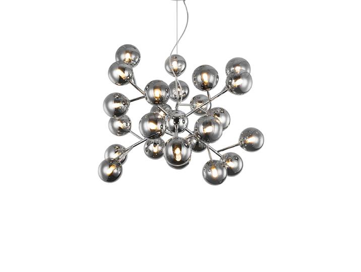 Radial Hängelampe „Dallas“ Grey/Silver Maytoni
