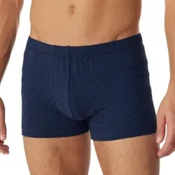 Schiesser Cotton Casuals Boxer Dunkelblau Baumwolle Small Herren