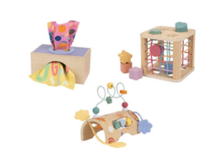 LUPILU® Jouet en bois Montessori bébé