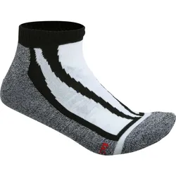James & Nicholson Unisex CoolDry Sneaker Socken JN209 black 39-41