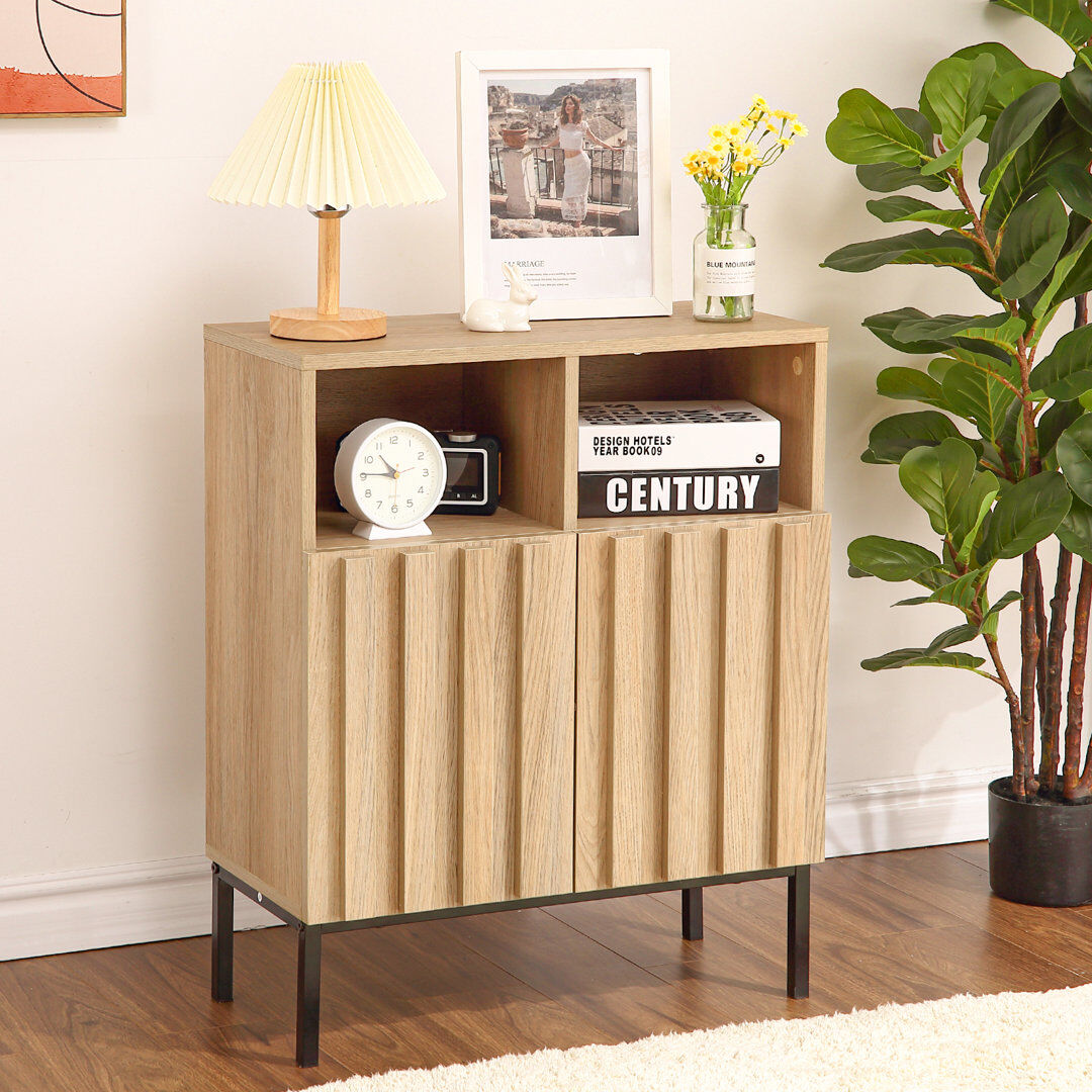 Borough Wharf 60 cm W Sideboard Black 73cm H X 60cm W X 30cm D