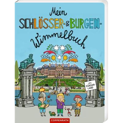 Mein Schlösser- & Burgen-Wimmelbuch im Münsterland, Gebundene Ausgabe von Till Lenecke, Coppenrath Verlag GmbH & Co. KG, 978-3-649-64714-0