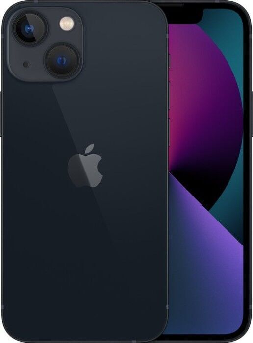 Apple iPhone 13 Mini   128 GB   Dual-SIM (eSIM, Nano-SIM)   Midnight - Refurbished