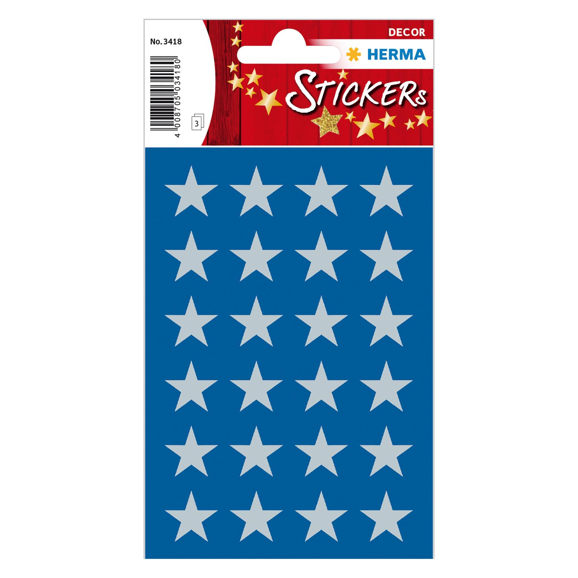 Herma Sticker Sterne (72 Sticker) (3418)