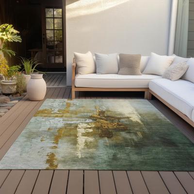 Addison Rugs Machine Washable Indoor/Outdoor Modern Painters Touch Chantille Rug