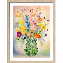 Gerahmtes Bild STILL LIFE (BH 33x43 cm) - bunt - BH 33x43 cm