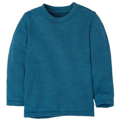 disana - Kid's Strick-Pullover - Wollpullover Gr 122/128 blau
