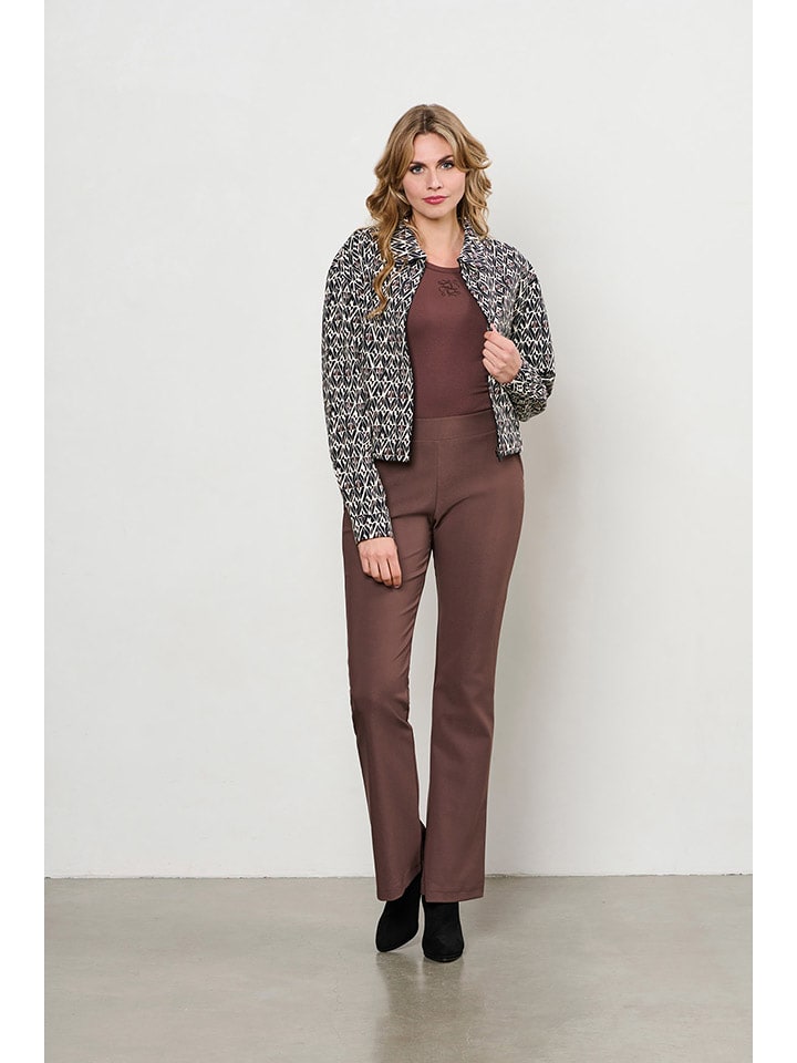 &Co Woman Hose "Pacey" in Braun - XXL