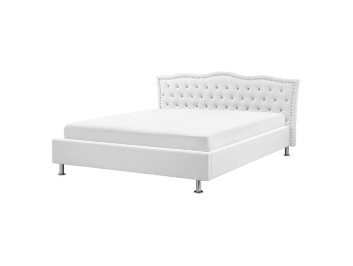 BETT 160/200cm Weiß Metz