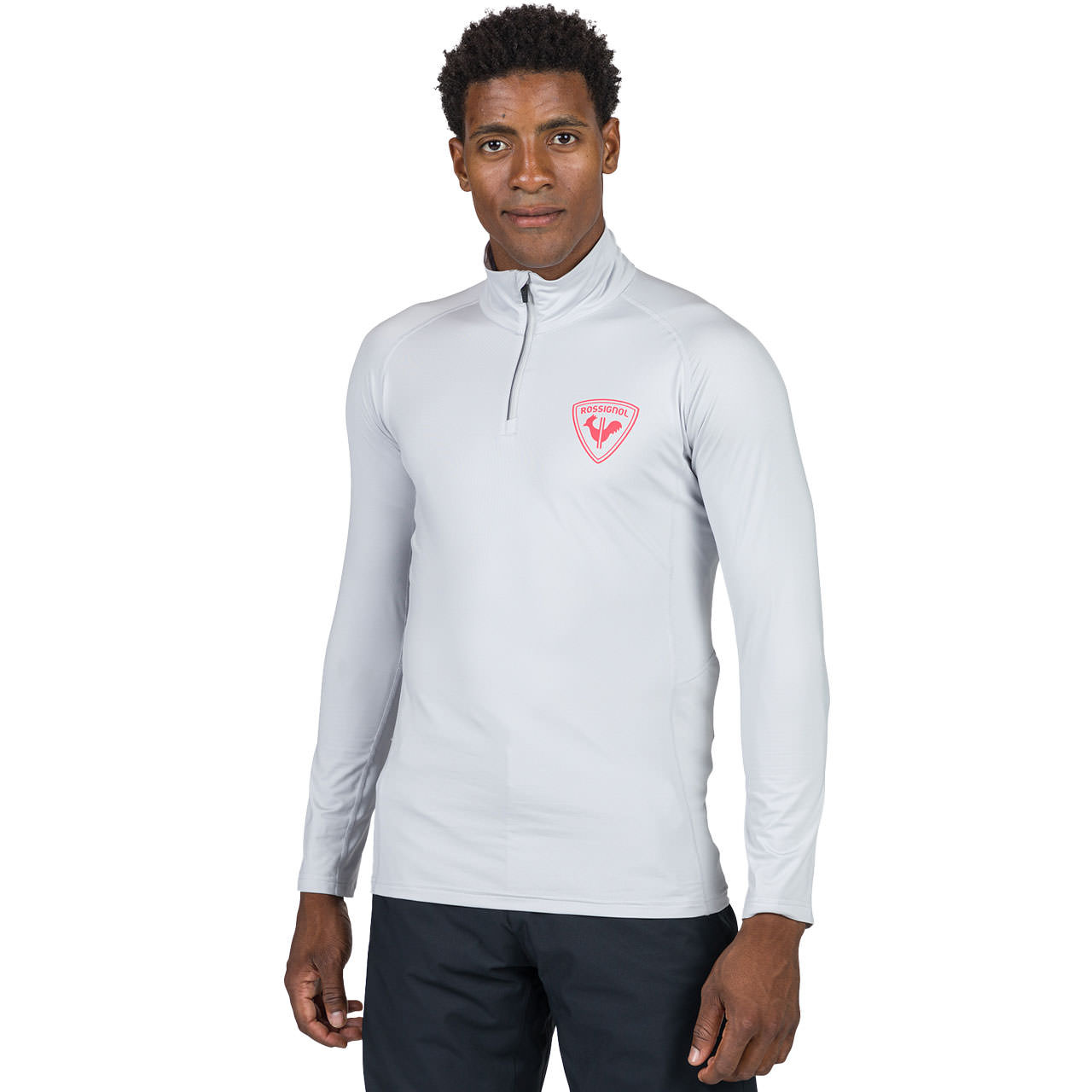 Rossignol Skiwear Herren Skishirt HERO CLASSIQUE soft grey - M