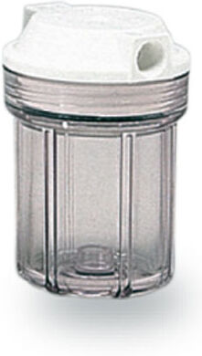Contenitore Per Filtro Acqua Da 5" In/out 1/4" Col. Trasparente