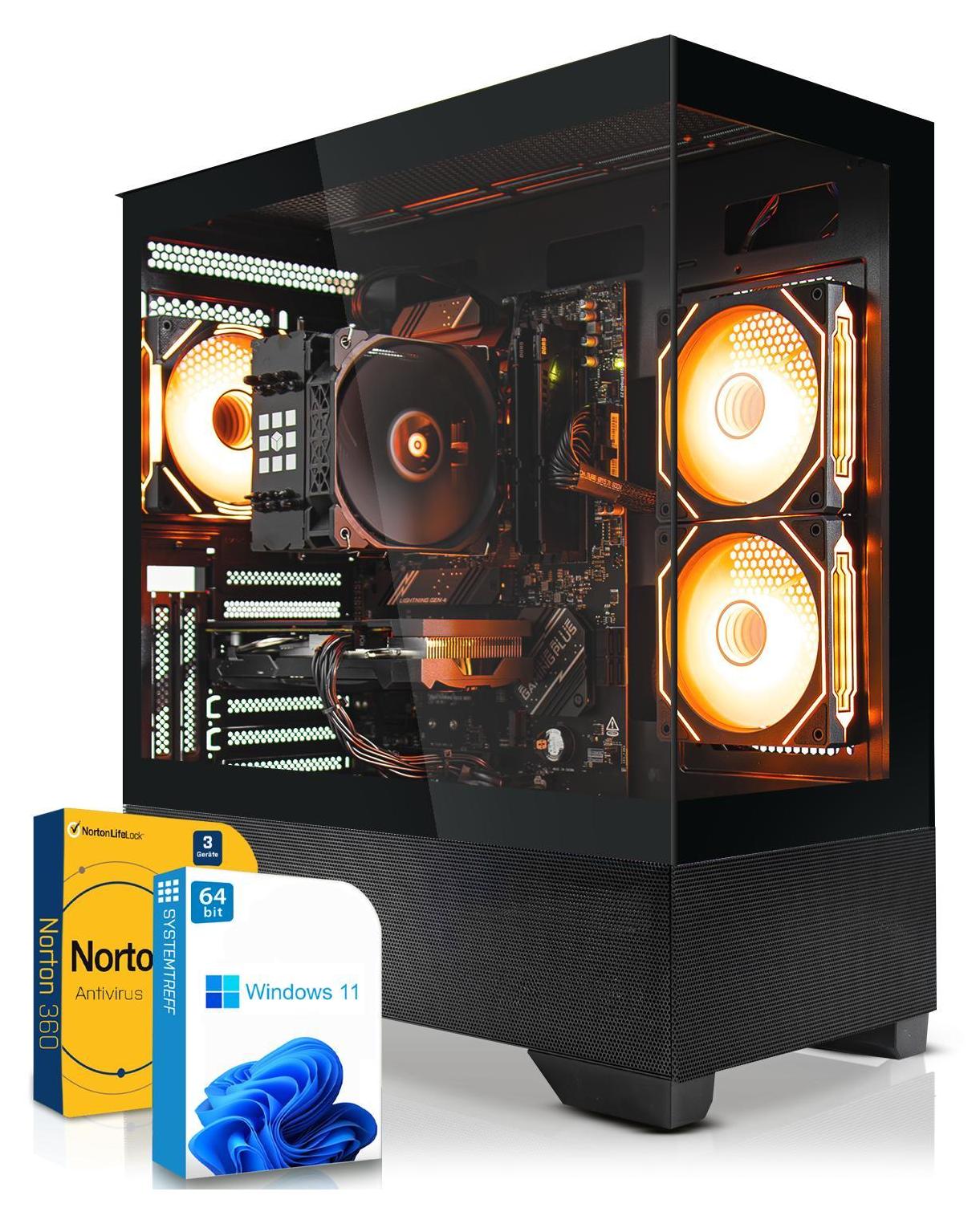 SYSTEMTREFF High-End Gamer Computer - Ryzen 9 5900XT - Nvidia GeForce RTX 5070 12GB - 32GB DDR4 - 1TB NVMe - Windows 11 Pro - Desktop PC