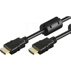 ICOC-HDMI-FR-050 - High Speed HDMI Kabel mit Ethernet, Ferrit, 5 m