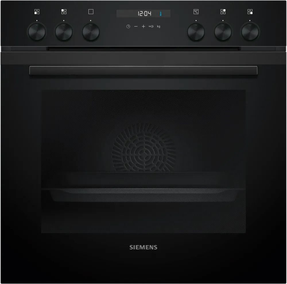 Siemens EQ522KAAB (EA631GNA1E + HE217GBB3) Herdset groß AutoClean mit 60 cm Glaskeramik Kochfeld