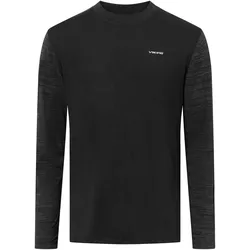 Viking, Herren, Funktionsshirt, Novena Herren-Set Merino-Unterwäsche (XXL), Schwarz, XXL