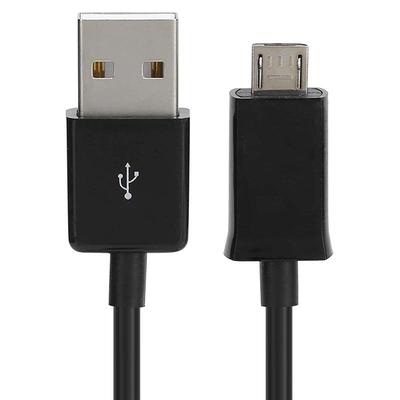 Premium 1m Micro USB Charging & Sync Cable Fast Charge & Data Transfer black