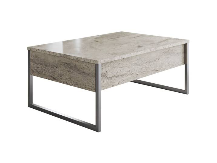 Salontisch Travertin 90cm - Material: Melamin - 63