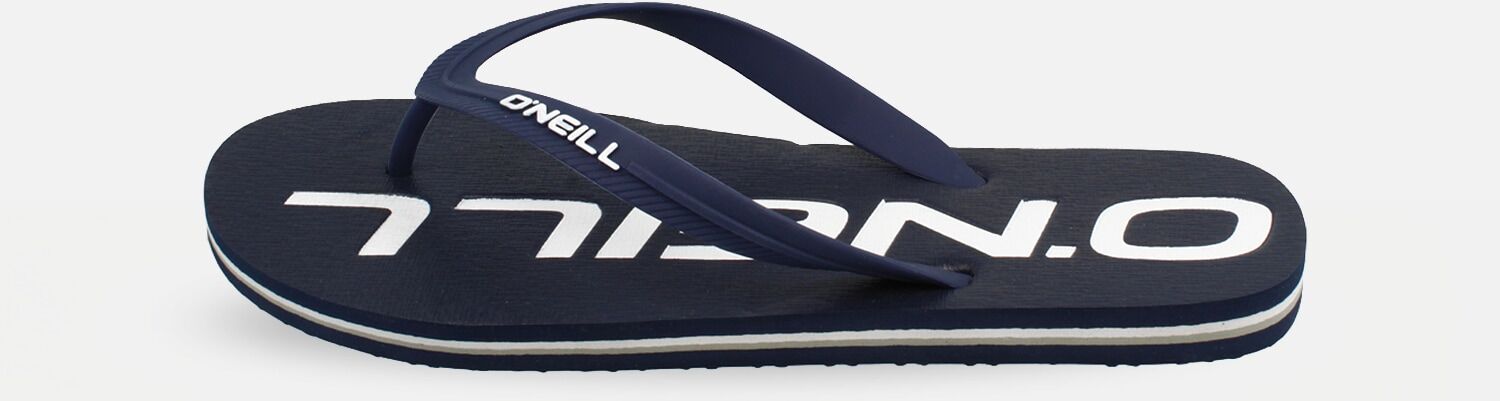 Sandale O'NEILL "PROFILE LOGO SANDAL MEN LOW", Herren, Gr. 40, blau (marineblaus), Synthetik, Schuhe Sandale marineblaus 40