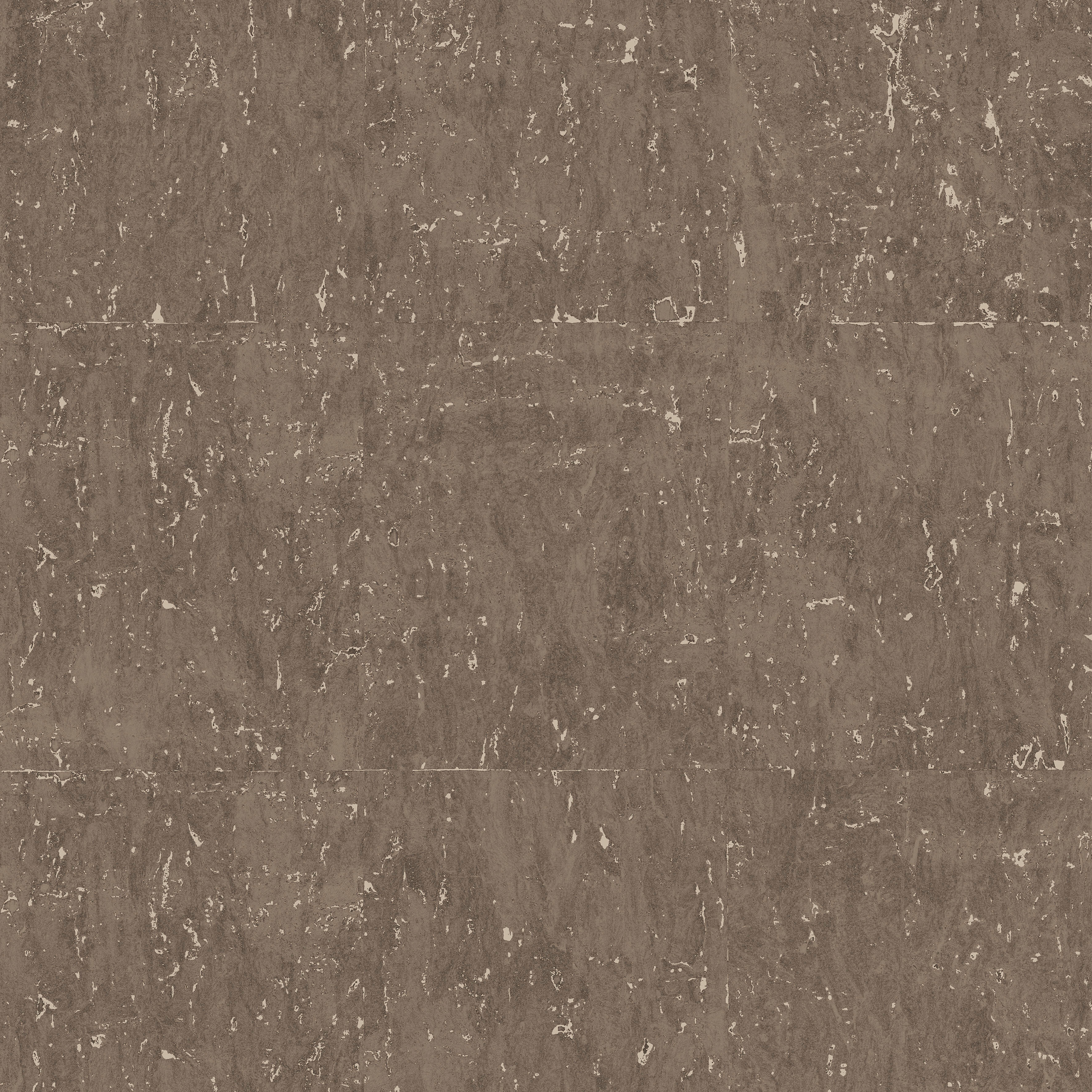 Vliestapete WOW "WOW Kork Braun Vliestapete", braun, B:0,52m L:10,05m, Vlies, Tapeten, WOW Kork Braun Vliestapete