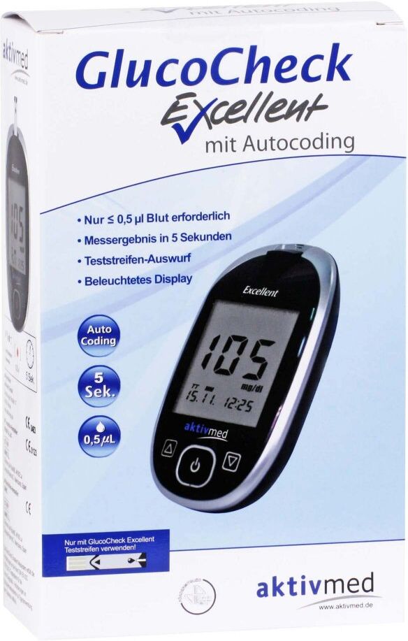 Gluco Check Excellent Blutzuckermessger.set mg/dl 1stk