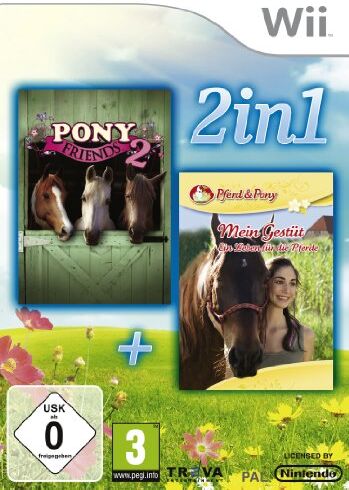 Treva - Pony Friends & Mein Gestüt [Software Pyramide] - [Nintendo Wii] - Preis vom 15.10.2026 23:06:25 h