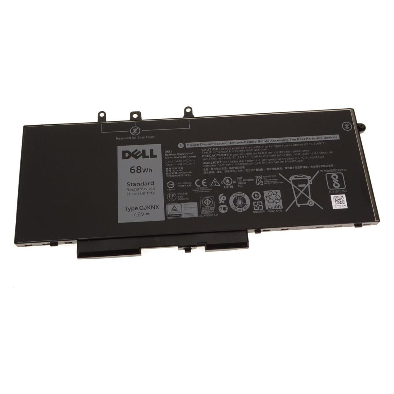 Dell Main Battery Pack 7.6V 68Wh 8500mAh (4 Zellen, 8500 mAh) (GJKNX)