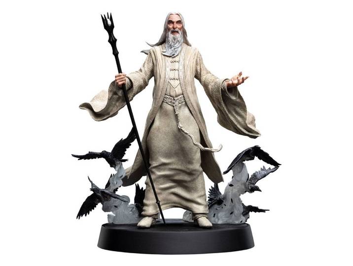 Weta Workshop Merchandise-Figur Der Herr der Ringe Figures of Fandom PVC Saruman the White 26cm