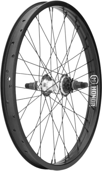 Ruota Posteriore BMX Mission BMX Honor 20" Cassette (Argento - Left Side Drive)