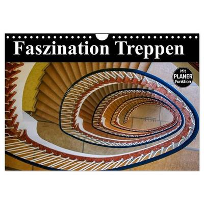 Faszination Treppen (Wandkalender 2026 DIN A4 quer), CALVENDO Monatskalender