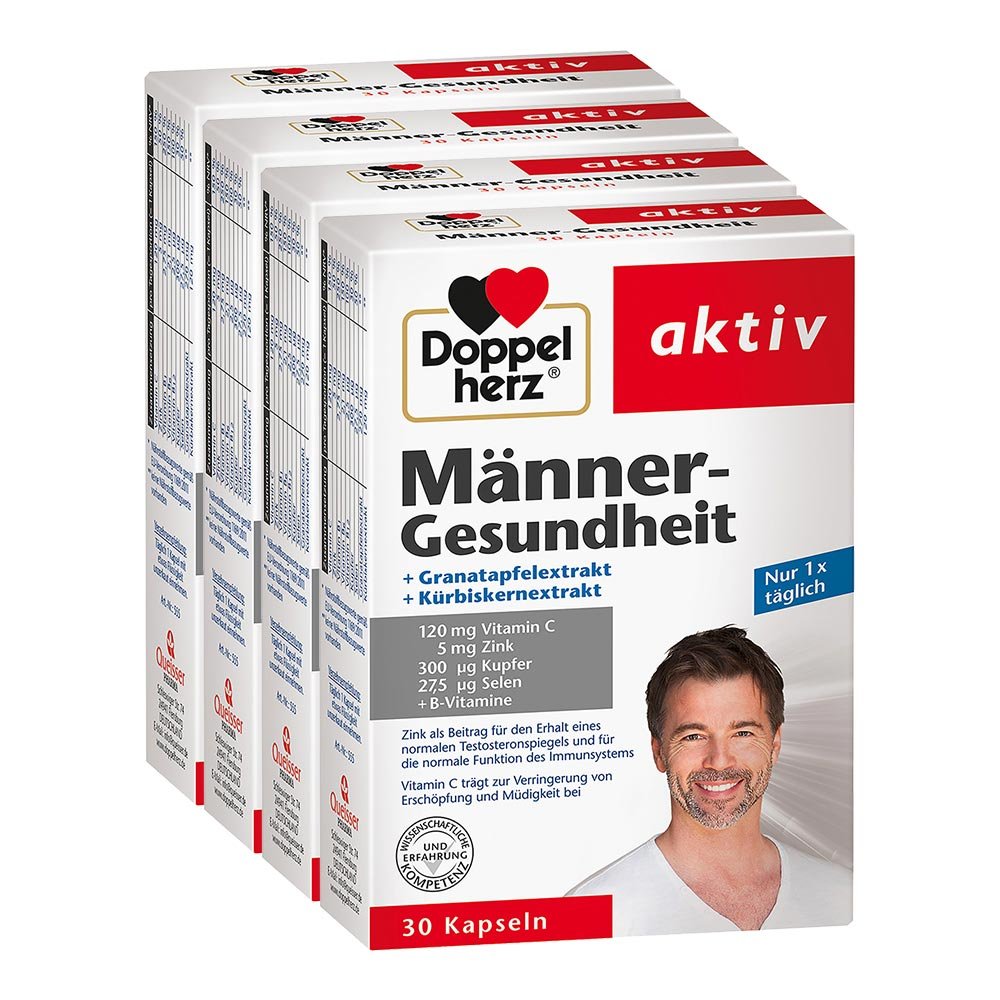 Queisser Pharma GmbH & Co. KG Doppelherz Männer-Gesundheit Kapseln 08100282