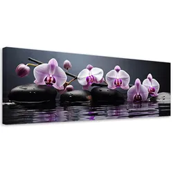WANDBILD spa zen orchidee